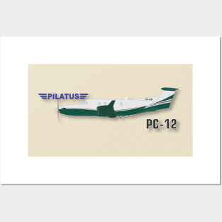 Pilatus PC12 Posters and Art